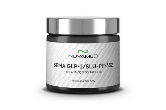 Sema GLP-1/SLU-PP-332 (5mg/1mg) x 30 Tablets – COMING SOON